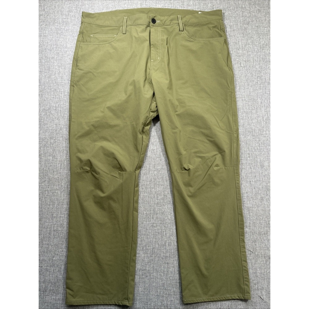 Aviator USA Non Stop Pant Olive Green Mens 42x30 Made in USA Tech Travel Pants